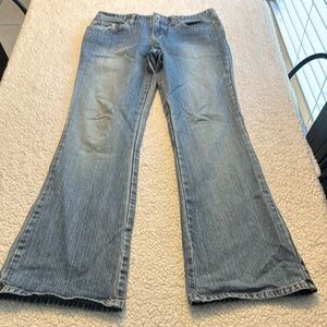 90’s BONGO Light Blue Women's Wide Leg Bare Back Jeans